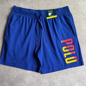 Ralph Lauren Blue Sleep Shorts